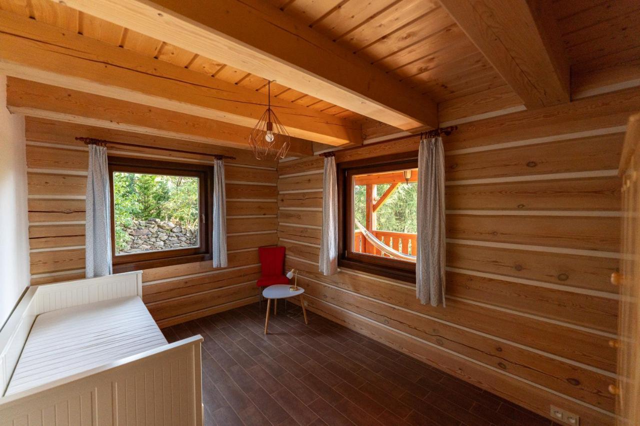 Moderni Sumavska Roubenka S Vyhledem Na Boubin Villa Vimperk Exterior photo